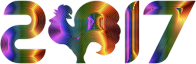 Chromatic Year Of The Rooster No Background