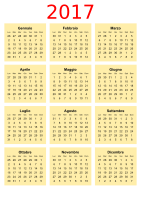 Calendario 2017