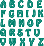 Alphabet 16 (colour 3)