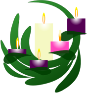 Advent Wreath Christmas Eve