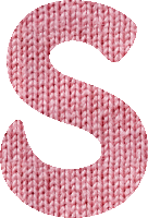 Woolly alphabet, S