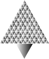 Prismatic Abstract Geometric Triangular Christmas Tree 5