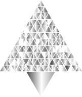 Prismatic Abstract Triangular Christmas Tree 6