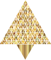 Prismatic Abstract Triangular Christmas Tree 8