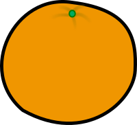 Simple orange