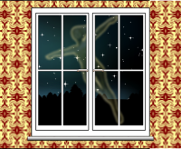 Ghostly apparition