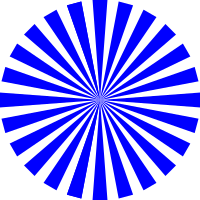Basic Blue Star Burst