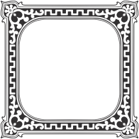 Vintage Decorative Ornamental Frame 6
