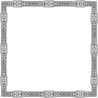 Vintage Decorative Ornamental Frame 11