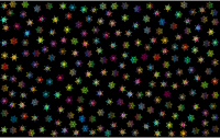 Prismatic Snowflakes Pattern 3