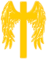 Winged cross