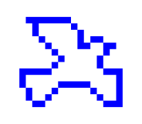 Peace Dove Mini Pixel Art