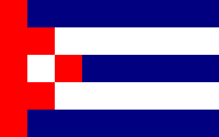 Cuba Flag Pixel Art