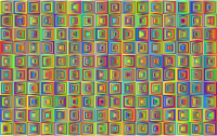 Retro Squares Background 3