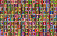 Retro Squares Background 6