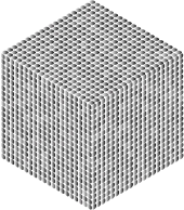 Prismatic Isometric Circles Cube 3