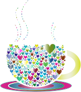 Prismatic Love Hearts Coffee By Lin Chu 2