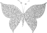 Monochromatic Tiled Butterfly 3