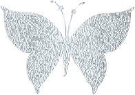 Silver Tiled Butterfly