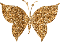 Gold Tiled Butterfly 2