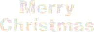 Merry Christmas Word Cloud No Background