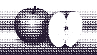 halftone apple 4