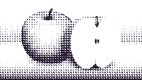 halftone apple 5