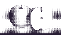 halftone apple 8