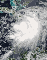 Hurricane Dennis on July 7 2005 1550 UTC