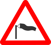 Roadsign Crosswind