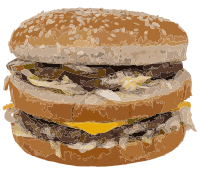 Big Mac hamburger