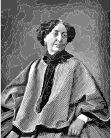 George Sand by Nadar, 1864