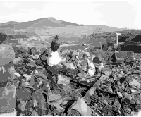 Nagasaki temple destroyed