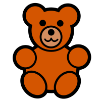 teddy bear icon