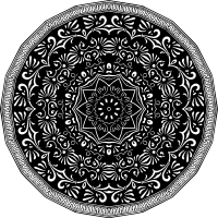 Circular ornament 33