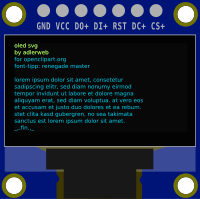 SPI OLED Module