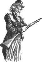 Uncle Sam with a Gun