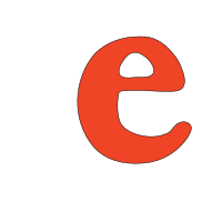 lowercase e
