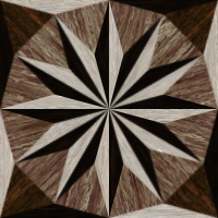 wooden triangle tiling 3