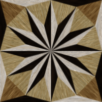 wooden triangle tiling 4