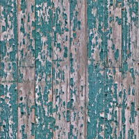 Wood with flaky paint