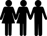 Polyamorous triad