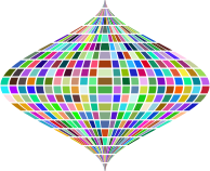 Prismatic Distorted Grid Globe 2