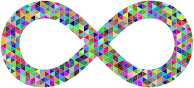 Prismatic Triangular Infinity Symbol