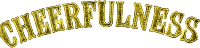 Noble characteristic typography - cheerfulness