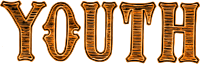 Noble characteristic typography - youth