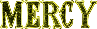 Noble characteristic typography - mercy