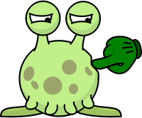 Impressed alien