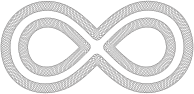 Guilloche Infinity Symbol