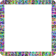 Prismatic Guilloche Frame 2